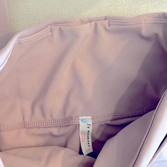 Free People Movement Mauve workout Yoga Legging Bra Set - Picture 5 of 8